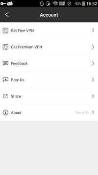 Hma VPN - Security Free VPN screenshot 3