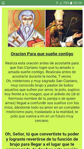 San Cipriano Libro de Oraciones screenshot 3