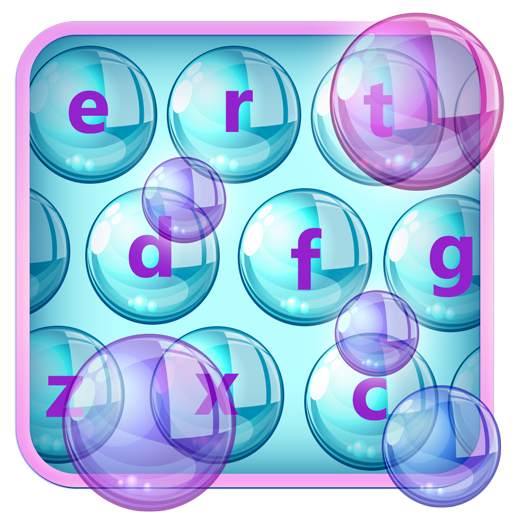 Animated Keyboard Soap Bubbles 14.0
