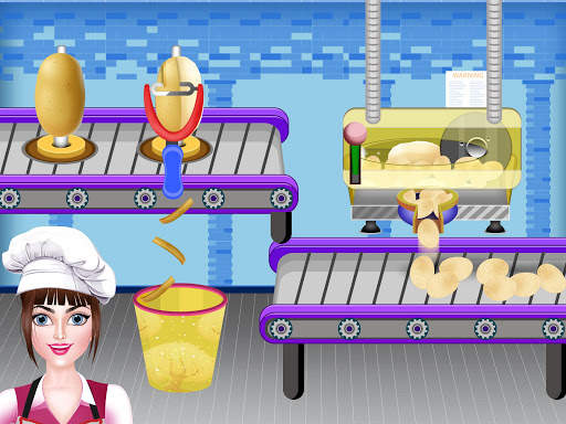 Crispy Potato Chips Factory: Snacks Maker Games screenshot 2