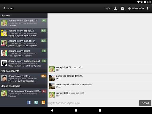 Wordfeud screenshot 2
