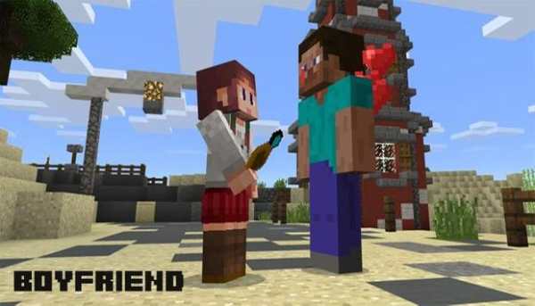 Boyfriend mod for minecraft screenshot 1
