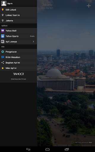 Yahoo Cuaca screenshot 23