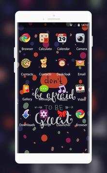 Comic Theme for Oppo f3/f3 Cute Cartoon wallpaper screenshot 2