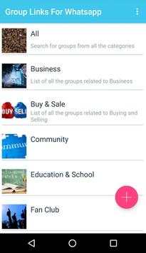 Whatsapp Group Link 2018, 25k  Groups For Whatsapp screenshot 3