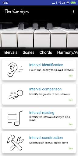 The Ear Gym - Ear training for musicians screenshot 1