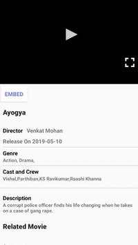 TamilGo - Latest HD Tamil Movies App screenshot 2