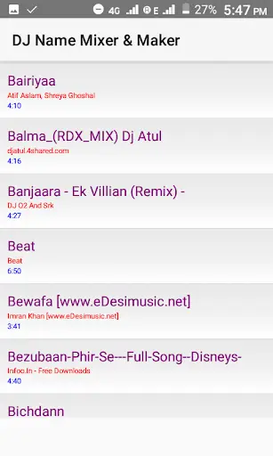 DJ Name Mixer & Maker screenshot 2
