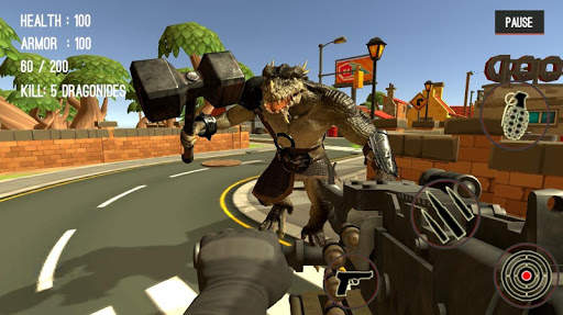 Monster Killing City Shooting II screenshot 4
