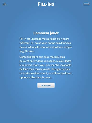 Fill-Ins · Mots Casés screenshot 10