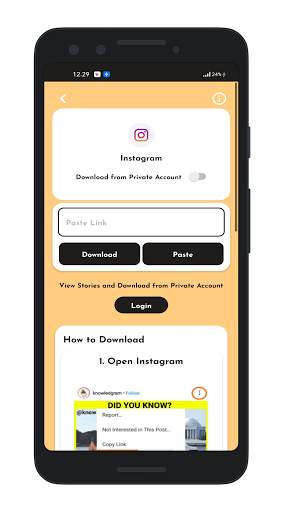 Video and image downloader - Saver F screenshot 4