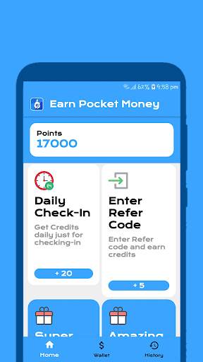 Pocket Money - Earn Money Easily स्क्रीनशॉट 1