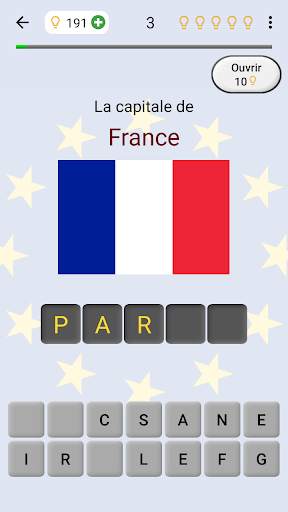 Tous les pays d'Europe - Les drapeaux et capitales screenshot 2