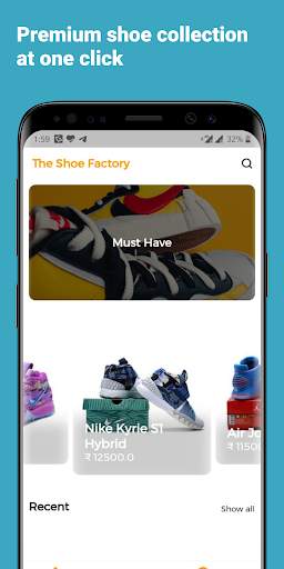 The Shoe Factory : Shoe shopping Store screenshot 1
