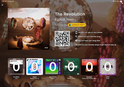 JUX - Mobile Jukebox screenshot 3