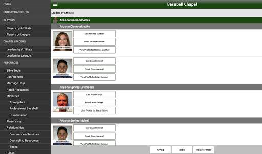 Baseball Chapel Mobile App screenshot 6
