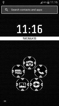 Smart Launcher Metal screenshot 1
