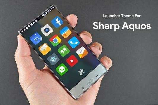 Theme for Sharp Aquos 1 تصوير الشاشة