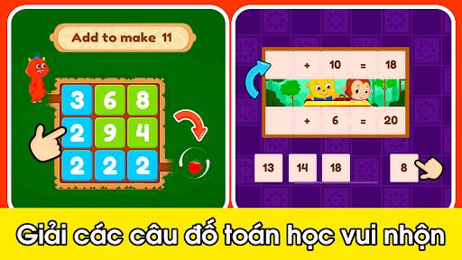 Trò chơi cộng trừ cho trẻ em screenshot 5