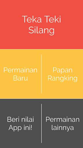 Teka Teki Silang - Word Fit screenshot 1