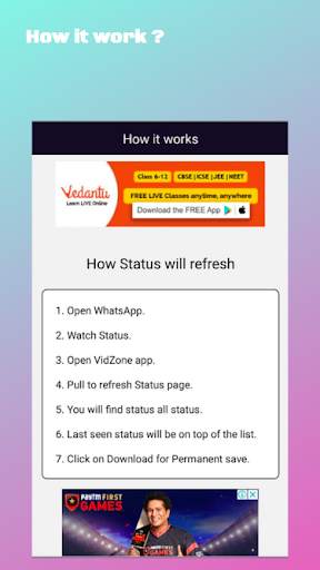 VidZone - Best Social Videos and Status Downloader screenshot 5