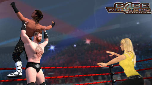 Wrestling Cage Revolution : Wrestling Games screenshot 1