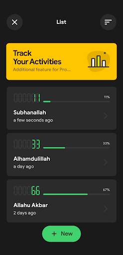 Tasbih Counter Pro: Dhikr App screenshot 6