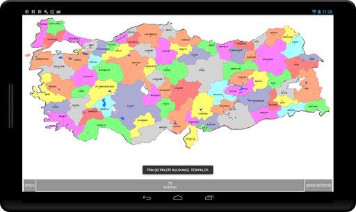 Şehir Bulma Oyunu скриншот 4