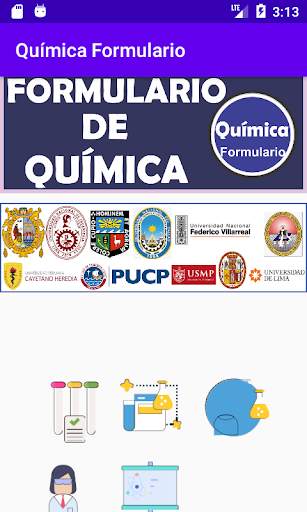 Formulario de Química Gratis screenshot 1