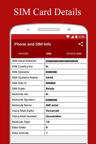Phone and SIM Info screenshot 2