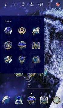 Ice Wolf theme screenshot 5