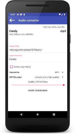 Invenio Music Format Converter screenshot 2