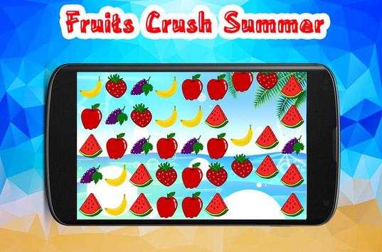 Fruits Crush Summer screenshot 3