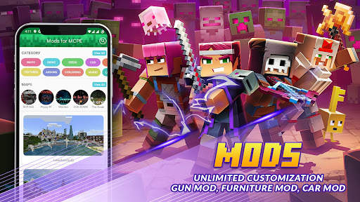 Mods for Minecraft Addons MCPE screenshot 1
