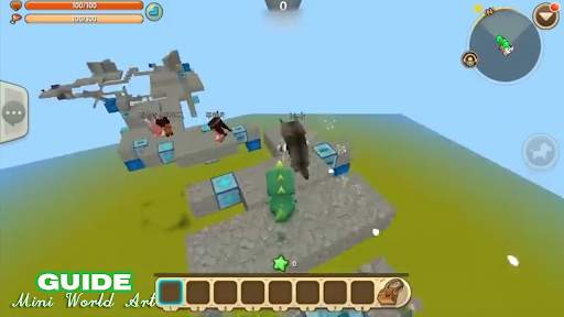 Tips new : Mini craft World | craft block art2K21 स्क्रीनशॉट 2