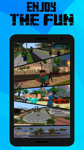 Best Auto Craft Mod For Minecraft - GTA 5 Mod MCPE screenshot 2