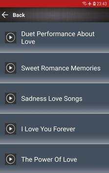 Love Songs MP3 Sweet Memories screenshot 2