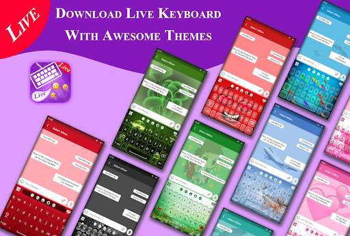Live Keyboard Background - Animations, Emojis, GIF screenshot 3