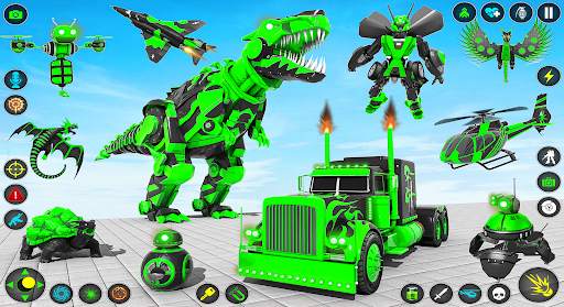 Multi Robot Car Transform Game screenshot 17