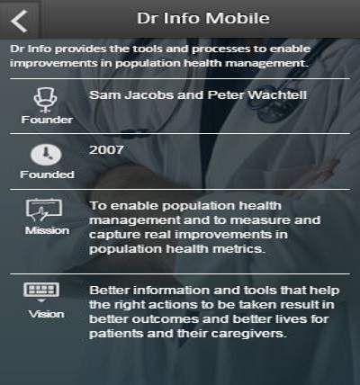 Dr Info Mobile screenshot 2