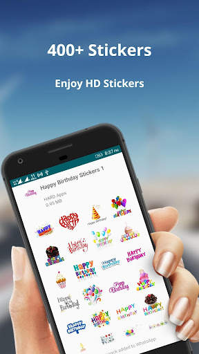 WASticker Birthday Stickers screenshot 3