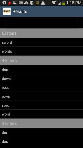 The Word Finder screenshot 3
