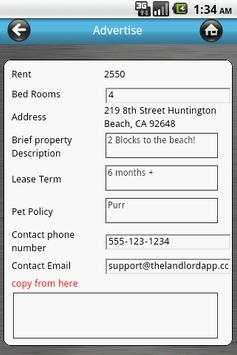 The Landlord App Lite screenshot 3