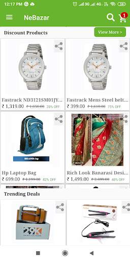 Ne-Bazar Online Shopping App screenshot 2