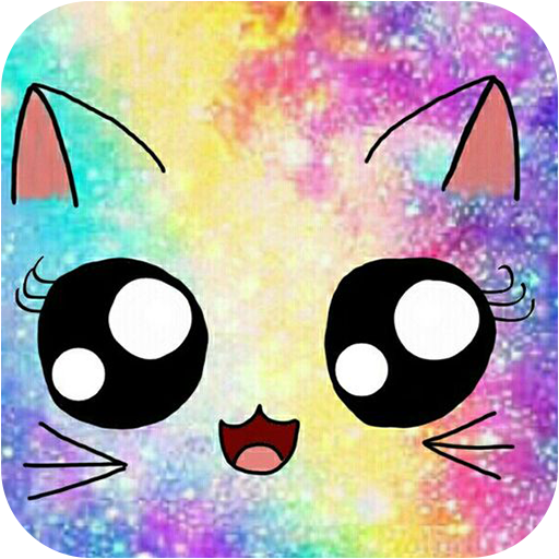 Galaxy Cute Kitty Sparkle Theme icon