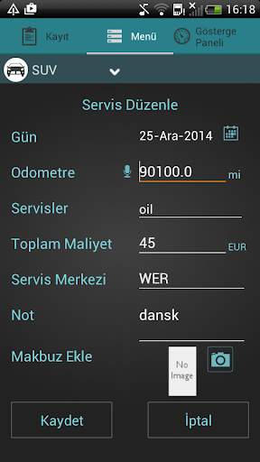 Simply Auto - araç bakım screenshot 23
