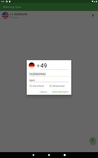 WhatsApp Opener - Open Whats app with phone number screenshot 11