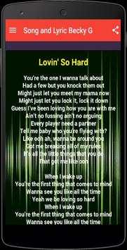 Song & Lyric Becky G screenshot 3