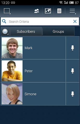 Voice and Video Walkie Talkie screenshot 1