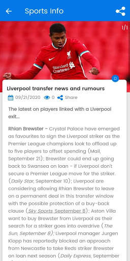 Sports Info by Leadup screenshot 6